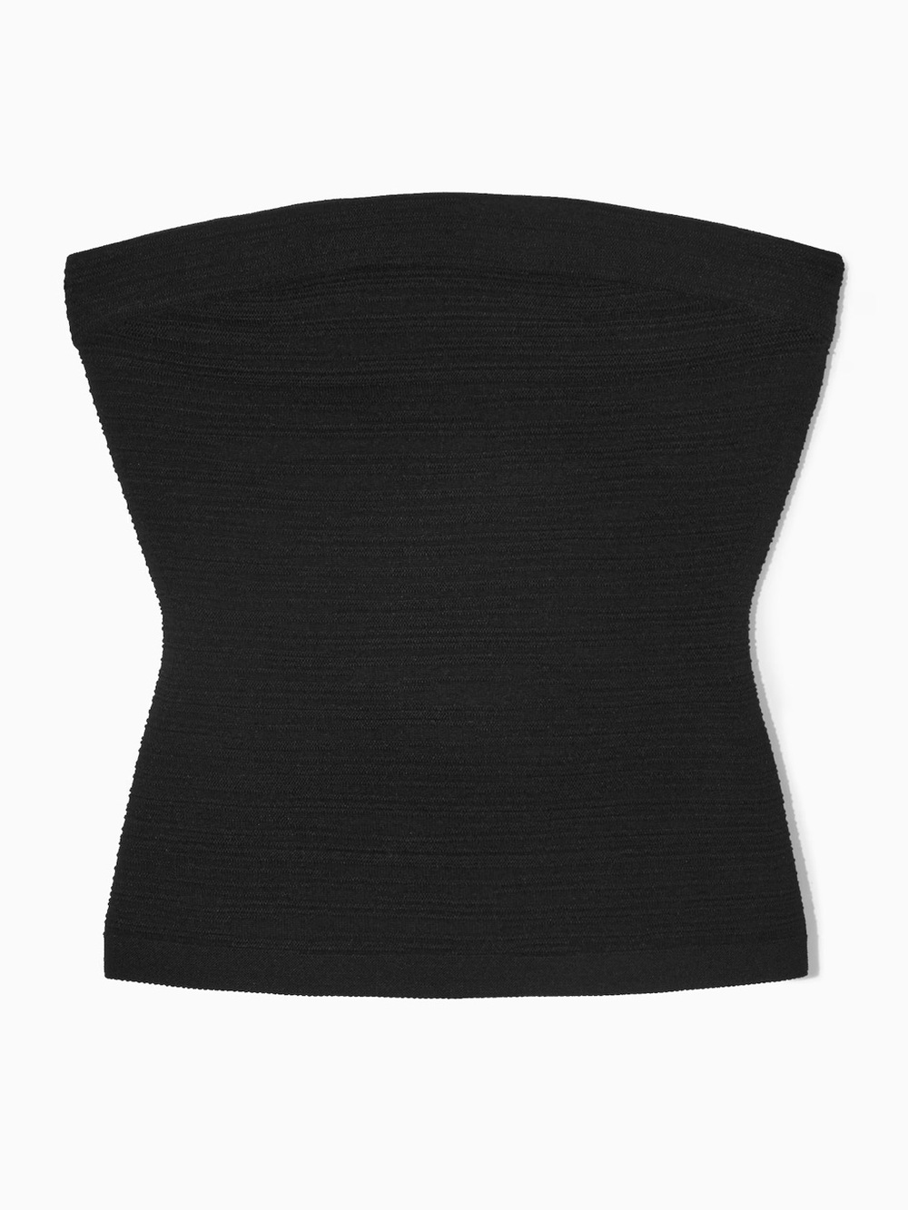 COS TEXTURED BANDEAU TOP NWT